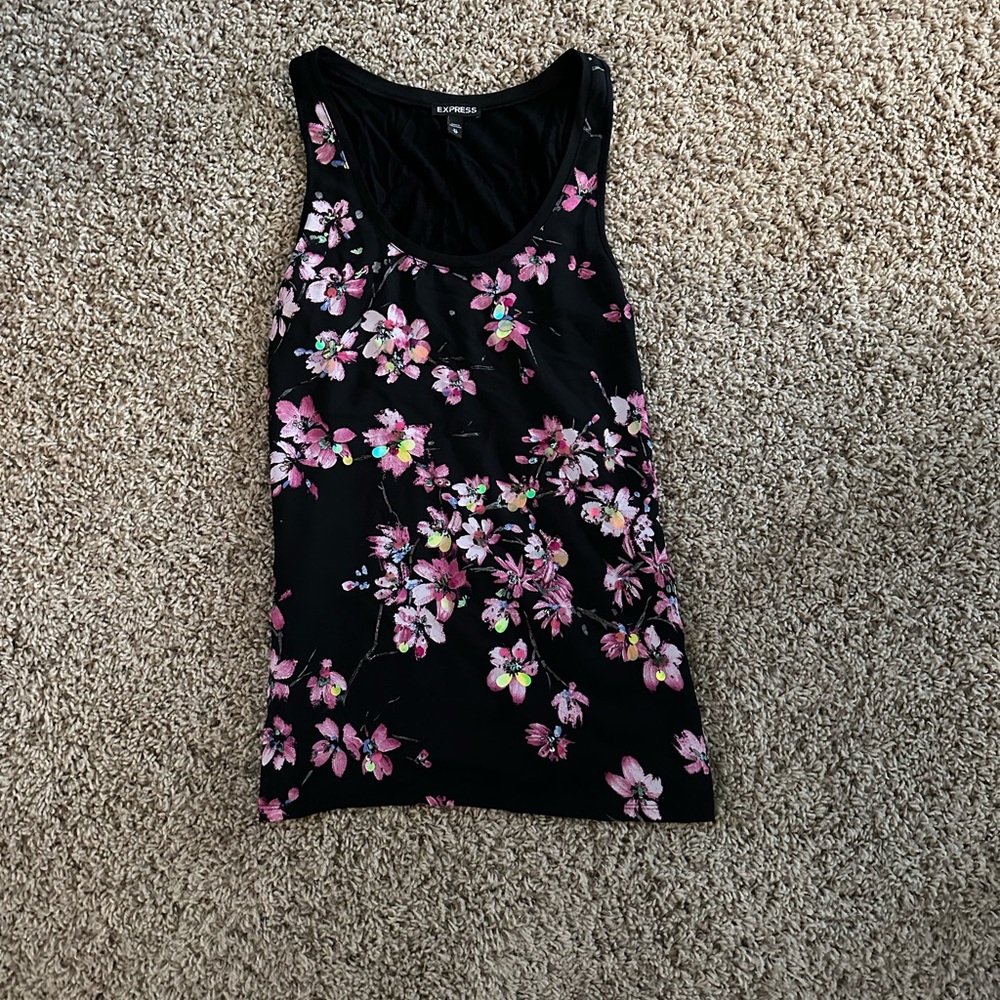 Express Embellished Tank Top - Size XS